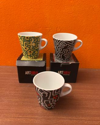 Tazze / piatti Keith Haring /Tognana da collezione