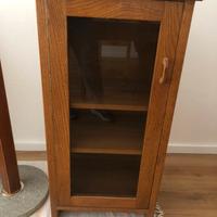 Mobiletto in legno di rovere