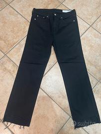 Jeans neri donna elasticizzati tg 28