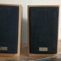 casse legno diffusori libreria aiwa made in Japan 