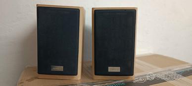 casse legno diffusori libreria aiwa made in Japan 