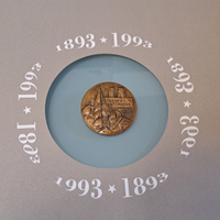 Medaglia bronzo commemorativa