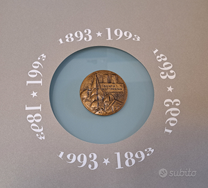 Medaglia bronzo commemorativa