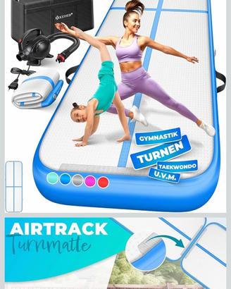 Tappetino da ginnastica artistica air track 3 mt