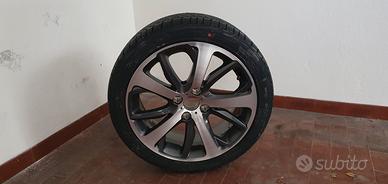 5xCerchi 17" + pneus estivi nuovi Peugeot 208 2013