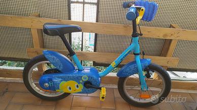 Bicicletta blu decathlon bambino
