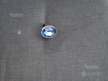 Anello Blu Zaffiro