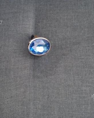 Anello Blu Zaffiro