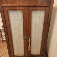 vetrinetta in noce primi  900