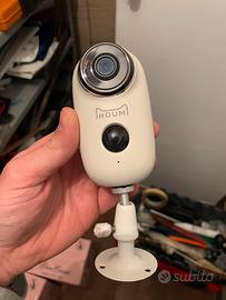 Ihoumi telecamera wifi a batteria + SD 64GB samsun