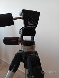 treppiede Manfrotto 144 + testa 141 Rc