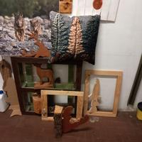 Mountain design cuscino