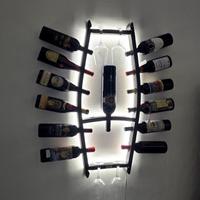 Cantinetta portabottiglie a LED