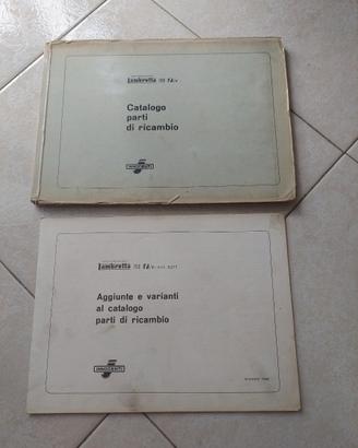 Cat. rica. + varia. avv. elett. Lambretta 150 fd/c