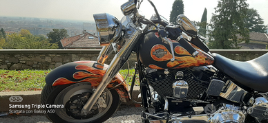 Harley Golden flame