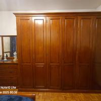 Camera da letto in arte povera