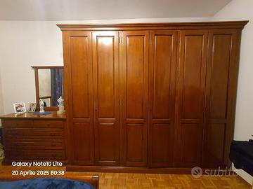 Camera da letto in arte povera