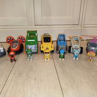 Mega Set PAW PATROL - 7 Veicoli + 7 Personaggi