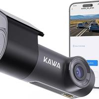 KAWA Dash Cam Auto 1296P, Mini Telecamera per Auto