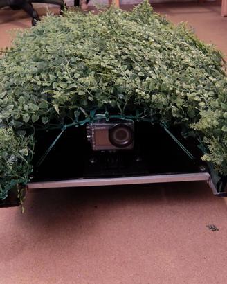 Per foto naturalisti, zattera radiocomandata