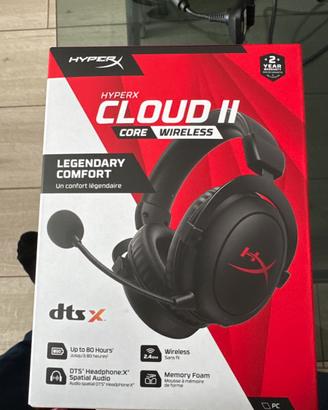 HyperX Cloud II Core Wireless – Nuove
