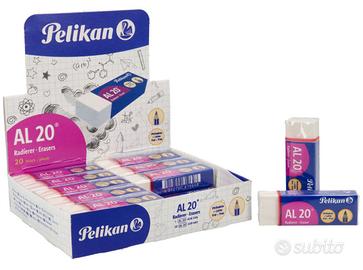 Gomme da Cancellare Pelikan Bianche Plasto AL 20