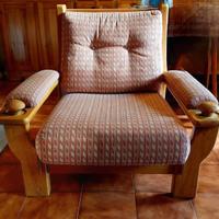 2 Poltrone Vintage stile Nordico - Legno Massello