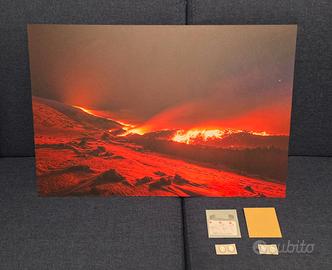 Quadro su alluminio – Etna in eruzione