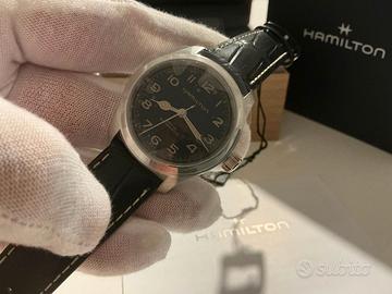 Hamilton Murph 38mm cinturino in pelle. Nuovo!