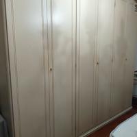 armadio classico Shabby Chic a 6 ante battenti