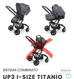 Kit passeggino FOPPAPEDRETTI + altalena CAM