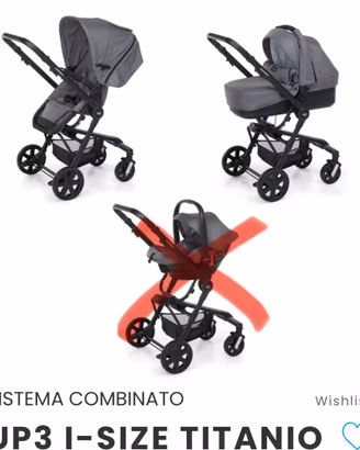 Kit passeggino FOPPAPEDRETTI + altalena CAM