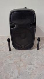 cassa per feste e karaoke attiva 450w  woofer 38