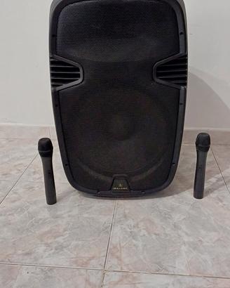cassa per feste e karaoke attiva 450w  woofer 38