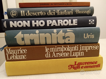 Lawrence,Leblanc,L.Goldoni,Uris,C.Goldoni,Buzzati