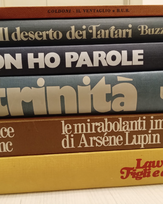 Lawrence,Leblanc,L.Goldoni,Uris,C.Goldoni,Buzzati