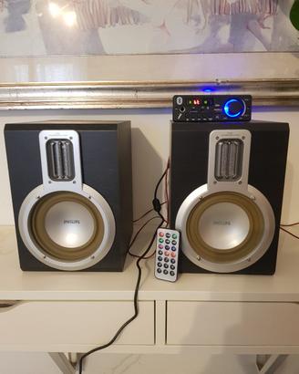 impianto audio potente con bluetooth 