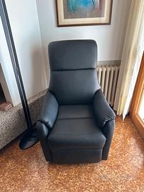 Poltrona riscaldante e vibrante