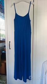 Completino blu elettrico pantalone lungo 