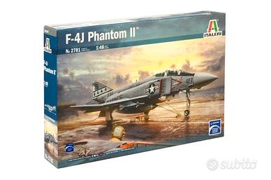 ✅ITALERI 2781 F-4J PHANTOM ll Aerei da caccia 1970