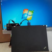 Lenovo T400 per ricambi+ dock station 