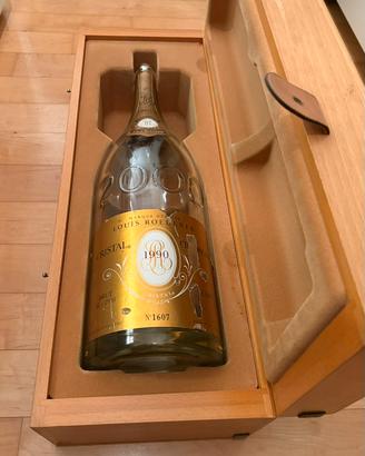 Bottiglia Cristal 6L 1990 vuota