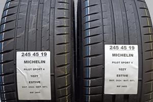 2 GOMME 245 45 19 MICHELIN 2024 RIF3469