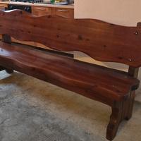 panca il legno massello pregiato 