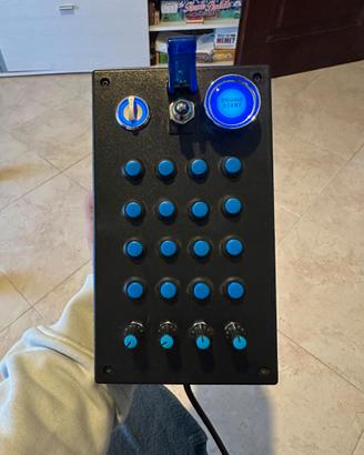 PULSANTIERA RACING PC simulatore