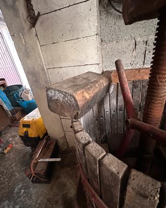 Torchio e pigiatrice deraspatrice