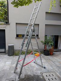 Scala alluminio trasformabile Facal Euro Stilo 3x7