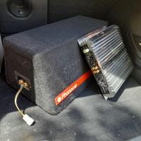 Phonocar Amplificatore + Subwoofer