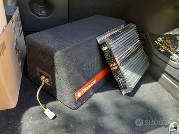 Phonocar Amplificatore + Subwoofer