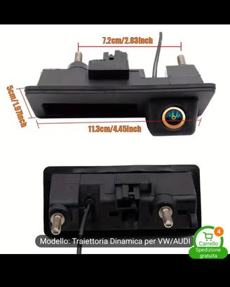 Retrocamera posteriore Audi Volkswagen